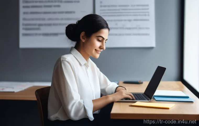 코딩교육지도사 자격증 시험 합격률 - **Prompt:** A determined and hopeful Turkish coding educator, a woman in her late 30s, is seated at ...