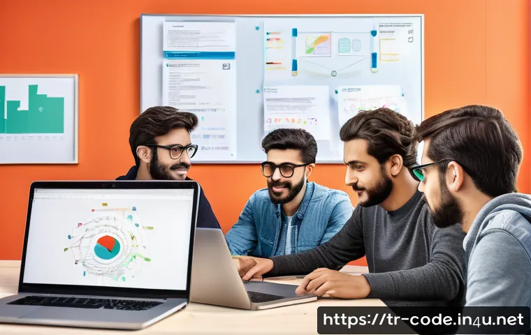 코딩교육지도사로서 자주 받는 질문 - A detailed, vibrant digital illustration of a diverse group of Turkish beginner programmers sitting ...